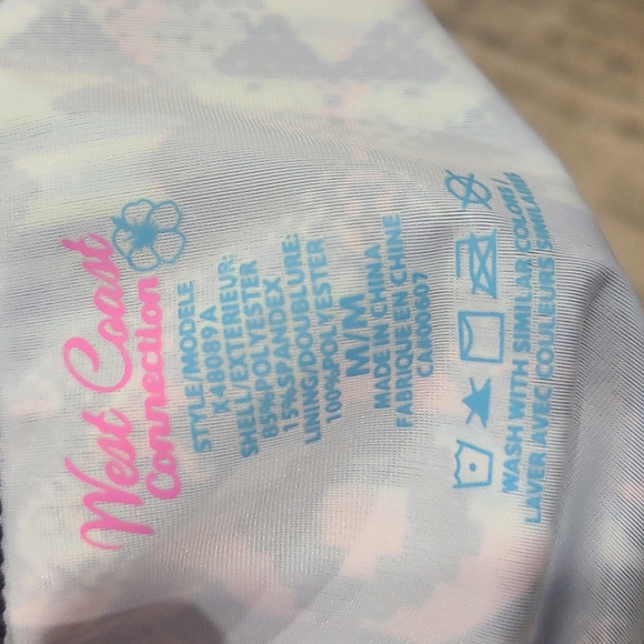 NWT West Coast 2pc girl bikini swimsuit - Picture 4 of 6